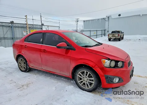 2016 Chevrolet Sonic Lt z USA, uszkodzony, nr VIN 1G1JC5SHXG4101537